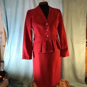 Never worn eye catching "Summer" red suit
